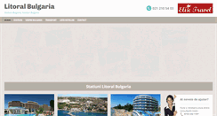 Desktop Screenshot of litoralbulgaria.net